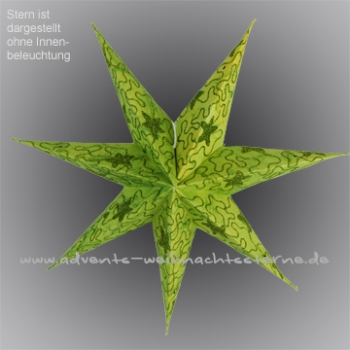 Grün mit Sternchen - Ø ca. 40 cm
