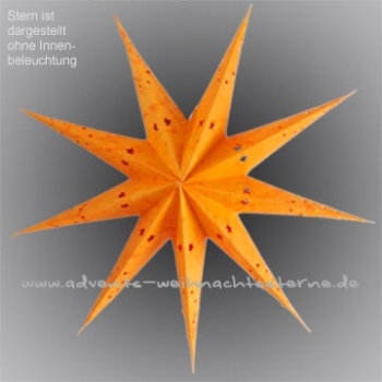9 Arm Edel Orange - Ø ca. 60 cm