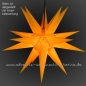 Preview: Leipziger Stern Orange - Ø ca. 82 cm