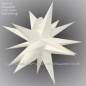 Preview: Weißer Mehrdimensionaler Stern - Ø ca. 60 cm