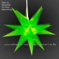 Preview: 1 x Grün Transparent - mit 5x1 LED - für Außen
