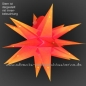 Preview: Rot Gelber Mehrdimensionaler Stern - Ø ca. 40 cm