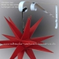 Mobile Preview: Wandarm 50 cm - weiß - für Advents- und Weihnachtssterne