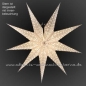 Preview: Sternhimmel Weiß - Ø ca. 60 cm