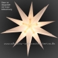 Preview: Leipziger Stern Weiß - Ø ca. 72 cm