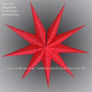 Sternhimmel Rot - Ø ca. 60 cm