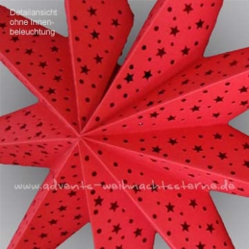 Preview: Sternhimmel Rot - Ø ca. 60 cm