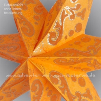 Goldstar Orange - Ø ca. 40 cm