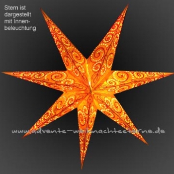 Preview: Orange Schnecke - Ø ca. 60 cm