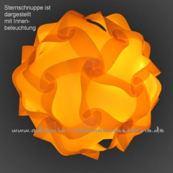 gelbe Sternschnuppe - Größe XXL - 30 Teile