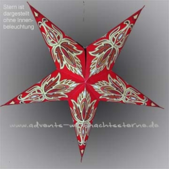 roter Engelsstern - Ø ca. 60 cm