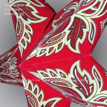 Preview: roter Engelsstern - Ø ca. 60 cm