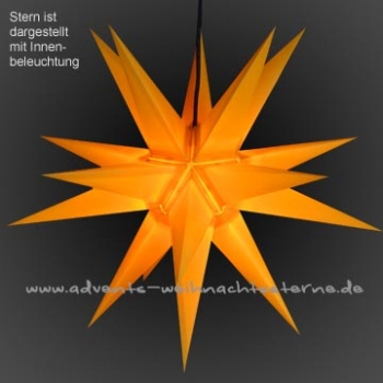 Leipziger Stern Orange - Ø ca. 62 cm