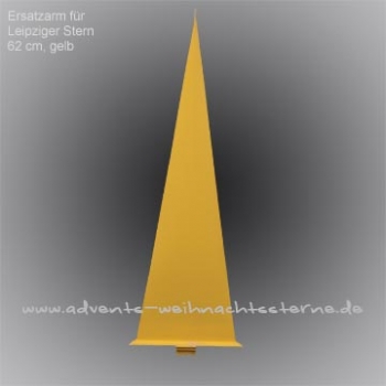 Ersatzarm Gelb / 62 cm Leipziger Advents-und Weihnachtsstern