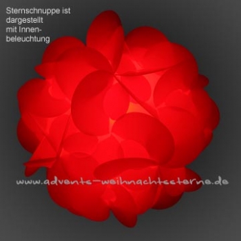 rote Blume - 30 Teile