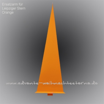 Ersatzarm Orange / 82 cm Leipziger Advents-und Weihnachtsstern