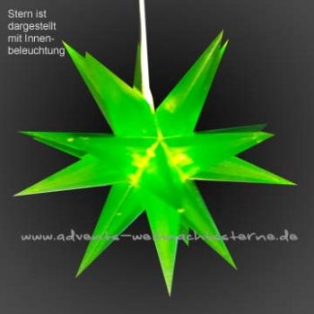 Preview: 3 x Grün Transparent für Außen - mit neuem 2022er Trafo und 3x 2LED Minikabel (Achtung: passt nicht zur Technik bis 2021)