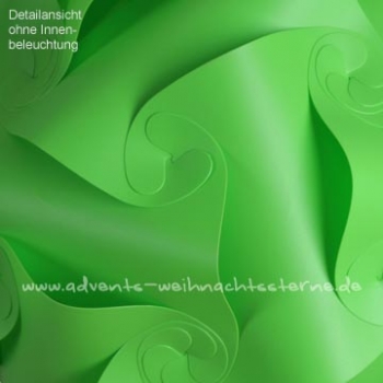 grün Sternschnuppe - Größe L - 30 Teile