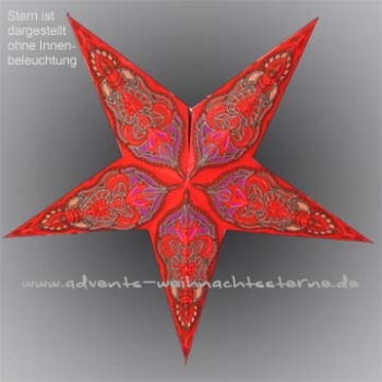 roter Feenstern - Ø ca. 60 cm