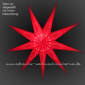 Preview: roter Riesenstern 80a - Ø ca. 110 cm