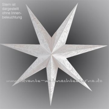 Weiße Schnecke 7 Arm - Ø ca. 60 cm