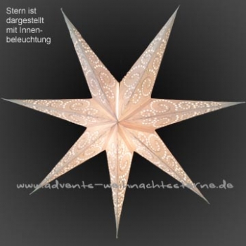 Weiße Schnecke 7 Arm - Ø ca. 60 cm