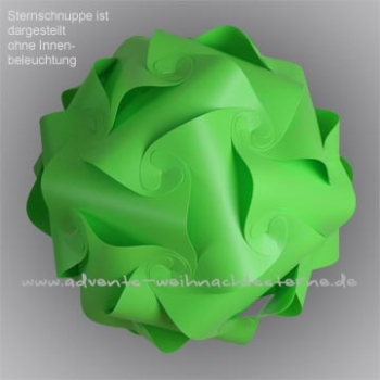 grüne Sternschnuppe - Größe XXL - 30 Teile
